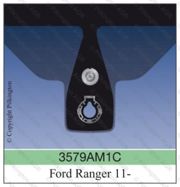 Ветровое стекло на FORD RANGER III 2PICKUP,4PICKUP